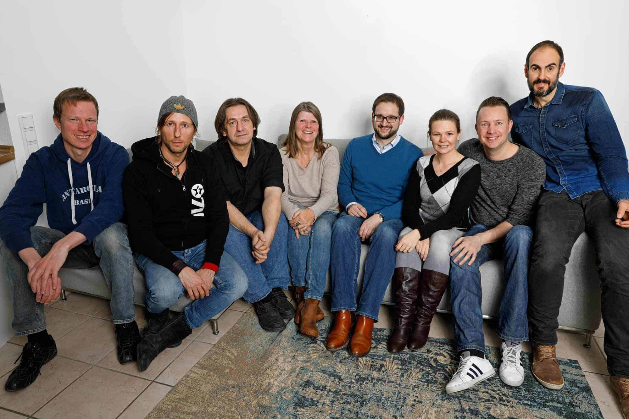 Die Mitglieder des Vereins